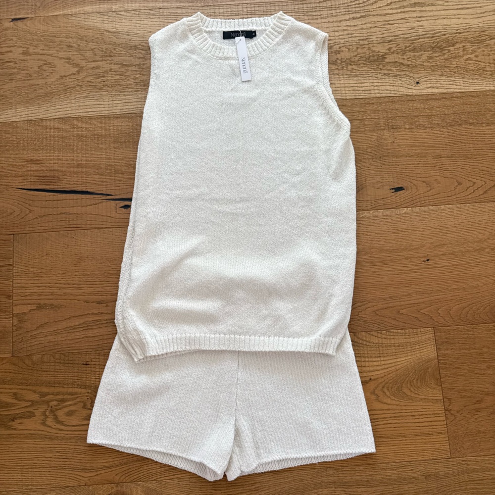 NWT NENONA matching set tunic and shorts beach outfit size small - Picture 3 of 10